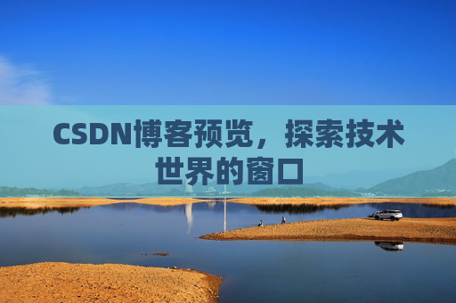 CSDN博客预览，探索技术世界的窗口
